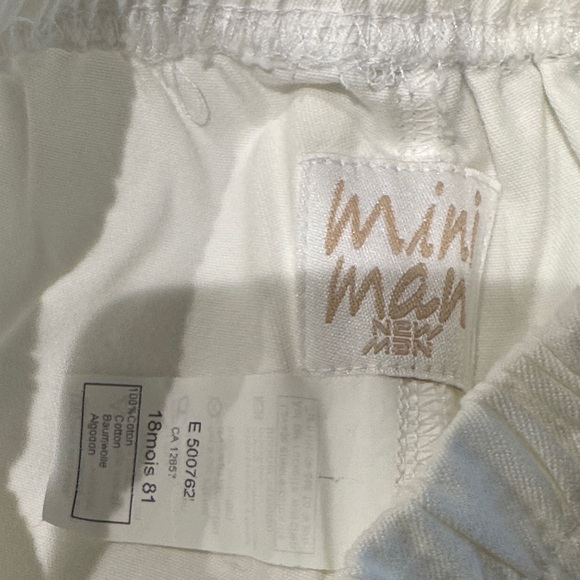 Kids Mini Man Set with Fish Design - Light Blue and Cream 18 Months - Picture 4 of 5